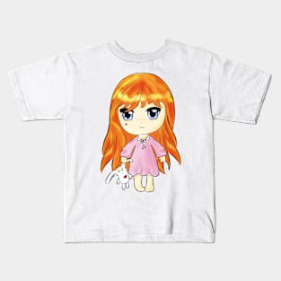 Chibi fille Kids T-Shirt